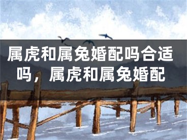 属虎和属兔婚配吗合适吗,属虎和属兔婚配