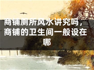 商铺厕所风水讲究吗，商铺的卫生间一般设在哪