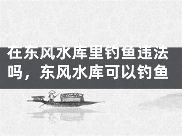 在东风水库里钓鱼违法吗，东风水库可以钓鱼