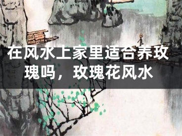 在风水上家里适合养玫瑰吗,玫瑰花风水