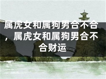 属虎女和属狗男合不合，属虎女和属狗男合不合财运