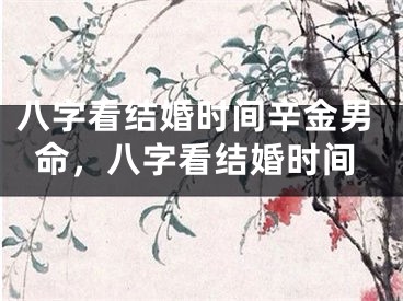 八字看结婚时间辛金男命,八字看结婚时间