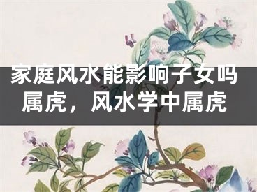 家庭风水能影响子女吗属虎,风水学中属虎