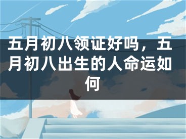 五月初八领证好吗，五月初八出生的人命运如何