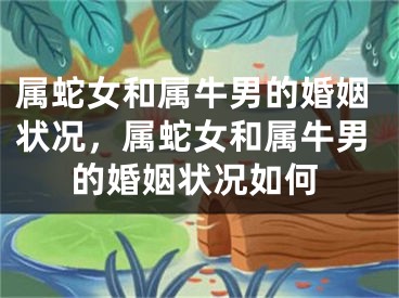 属蛇女和属牛男的婚姻状况，属蛇女和属牛男的婚姻状况如何