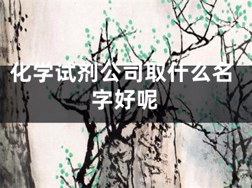 化学试剂公司取什么名字好呢