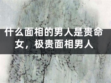 什么面相的男人是贵命女,极贵面相男人