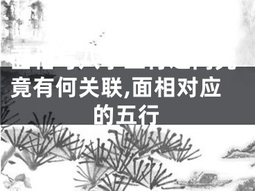 面相与八字五行之间究竟有何关联,面相对应的五行