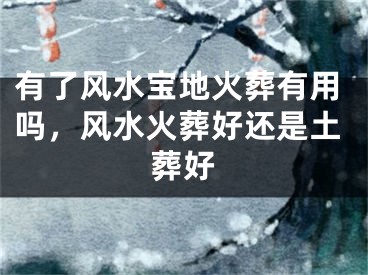 有了风水宝地火葬有用吗,风水火葬好还是土葬好