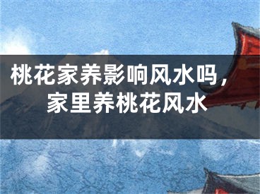 桃花家养影响风水吗,家里养桃花风水