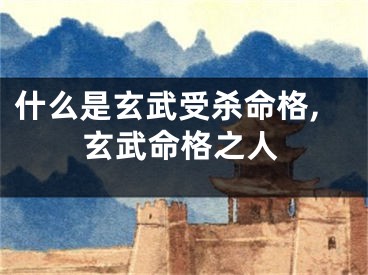 什么是玄武受杀命格,玄武命格之人