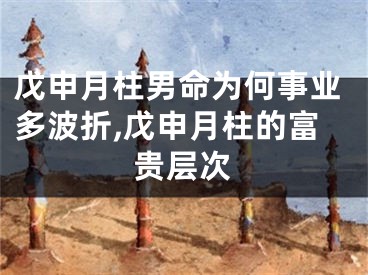 戊申月柱男命为何事业多波折,戊申月柱的富贵层次