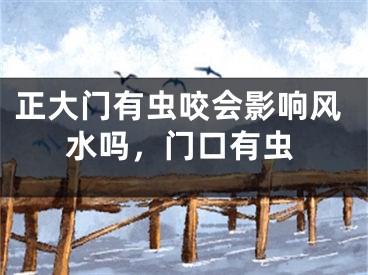 正大门有虫咬会影响风水吗,门口有虫
