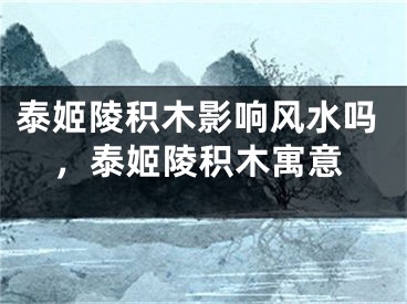 泰姬陵积木影响风水吗,泰姬陵积木寓意