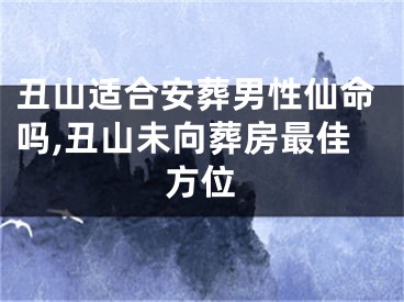 丑山适合安葬男性仙命吗,丑山未向葬房最佳方位