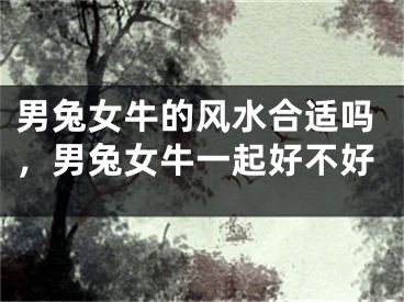 男兔女牛的风水合适吗，男兔女牛一起好不好