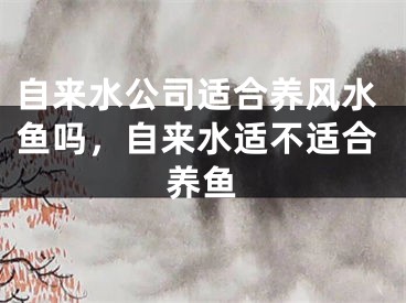 自来水公司适合养风水鱼吗,自来水适不适合养鱼