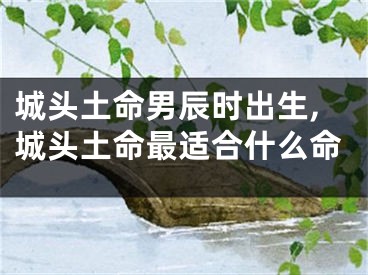 城头土命男辰时出生,城头土命最适合什么命