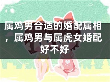 属鸡男合适的婚配属相，属鸡男与属虎女婚配好不好