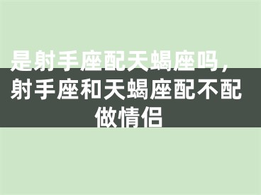 是射手座配天蝎座吗，射手座和天蝎座配不配做情侣