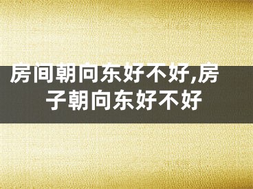 房间朝向东好不好,房子朝向东好不好