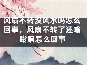 风扇不转没风水吗怎么回事，风扇不转了还嗡嗡响怎么回事