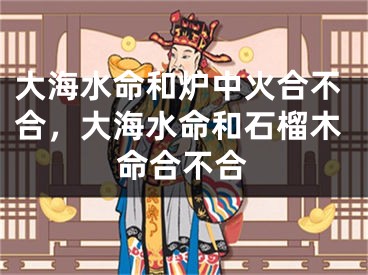 大海水命和炉中火合不合，大海水命和石榴木命合不合