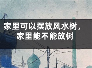 家里可以摆放风水树，家里能不能放树