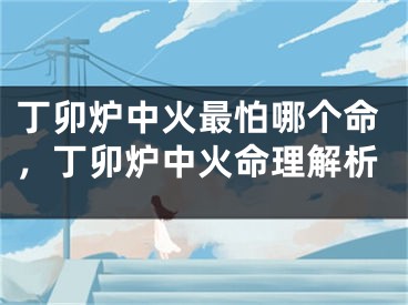 丁卯炉中火最怕哪个命，丁卯炉中火命理解析