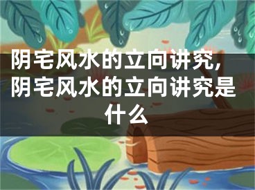 阴宅风水的立向讲究,阴宅风水的立向讲究是什么