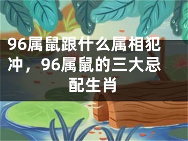 96属鼠跟什么属相犯冲,96属鼠的三大忌配生肖