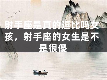 射手座是真的逗比吗女孩，射手座的女生是不是很傻