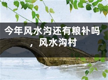 今年风水沟还有粮补吗，风水沟村