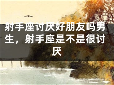 射手座讨厌好朋友吗男生，射手座是不是很讨厌