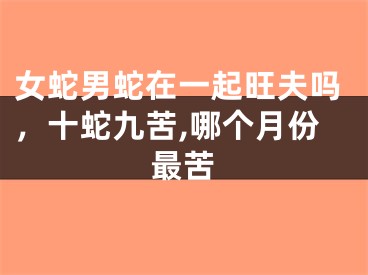女蛇男蛇在一起旺夫吗,十蛇九苦,哪个月份最苦
