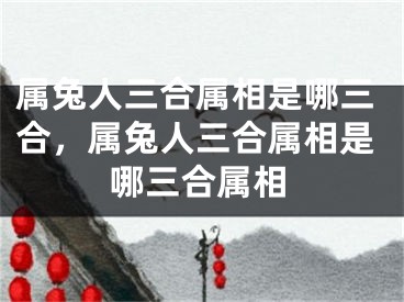 属兔人三合属相是哪三合,属兔人三合属相是哪三合属相