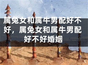 属兔女和属牛男配好不好,属兔女和属牛男配好不好婚姻