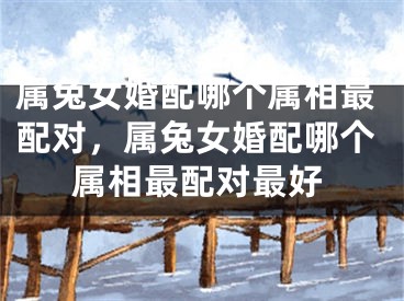 属兔女婚配哪个属相最配对,属兔女婚配哪个属相最配对最好