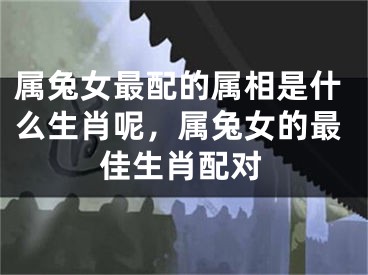 属兔女最配的属相是什么生肖呢，属兔女的最佳生肖配对