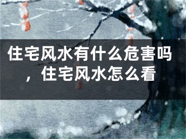住宅风水有什么危害吗，住宅风水怎么看