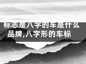 标志是八字的车是什么品牌,八字形的车标