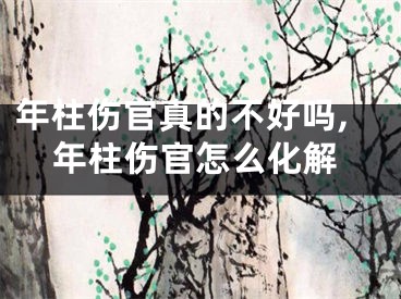 年柱伤官真的不好吗,年柱伤官怎么化解