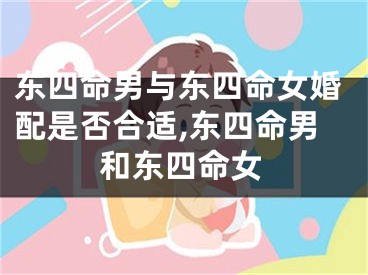 东四命男与东四命女婚配是否合适,东四命男和东四命女