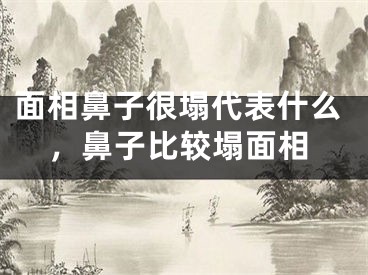 面相鼻子很塌代表什么,鼻子比较塌面相