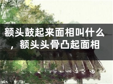 额头鼓起来面相叫什么,额头头骨凸起面相
