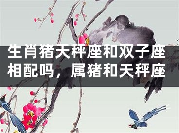 生肖猪天秤座和双子座相配吗,属猪和天秤座