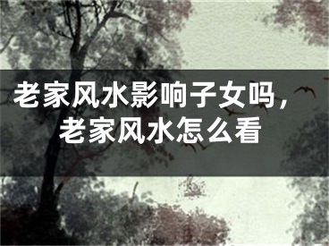 老家风水影响子女吗，老家风水怎么看