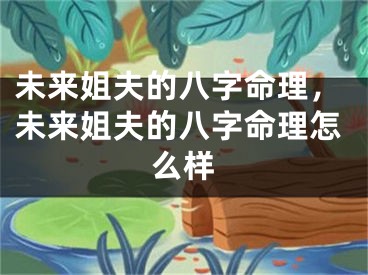 未来姐夫的八字命理，未来姐夫的八字命理怎么样
