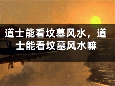 道士能看坟墓风水,道士能看坟墓风水嘛