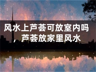 风水上芦荟可放室内吗，芦荟放家里风水